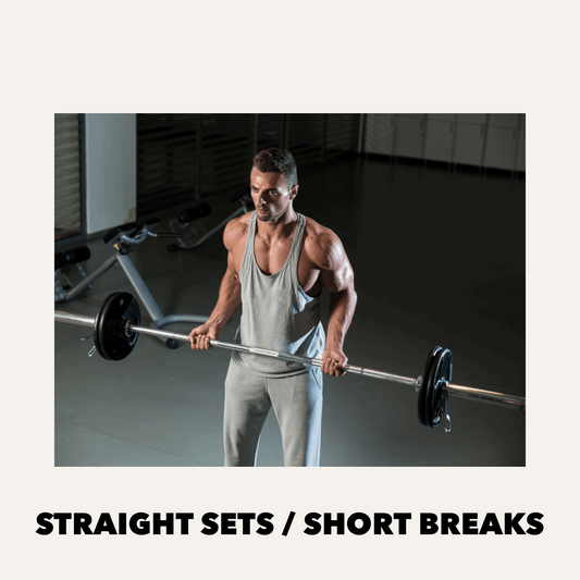 Straight Sets and Short Breaks Training Plan For Men